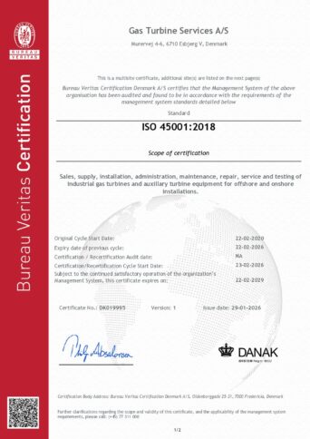 ISO 45001 - Page 1