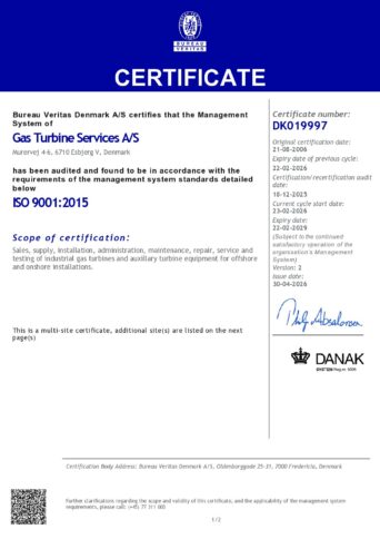 ISO 9001 - Page 1